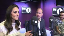 Royals surprise Radio 1 DJ on air