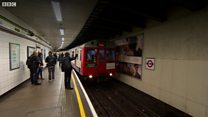 Watch: End of the line for an old Tube train