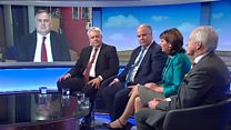 Leaders' election debate in a minute