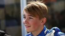 Teen driver 'positive' after F4 crash