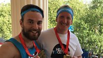 London Marathon: I ran with the man who saved my life