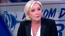 Le Pen: I am the presidential candidate