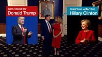 Divided newlyweds split over Trump's 100 days