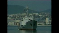 Russian spy ship sinks off Turkey