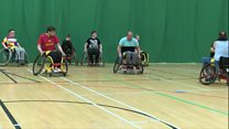 Young man says wheelchair rugby changed his life.