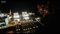 Brent Delta platform removed from legs