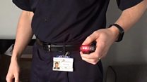 Firefighter carries pager 'all the time'