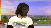 'Mr Gorilla': How I crawled the marathon