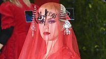 Celebrities strut their stuff at Met Gala