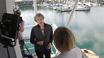 In full: Theresa May and Laura Kuenssberg