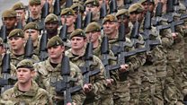 ما معنى عبارة Muslim in the British Army؟