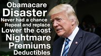 Chronicling Trump's 'Obamacare nightmare'