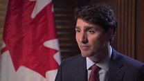 Trudeau - No awkward Trump conversation