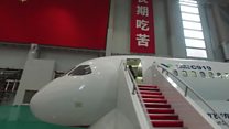A tour of China's first big passenger jet