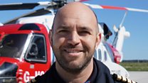 Helicopter pilot describes moment they found young surfer adrift at sea