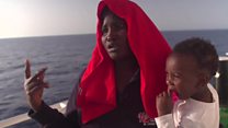 On rescue patrol in the Mediterranean