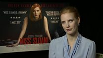 Chastain's disdain for Johnny Depp's lines