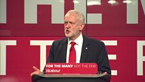 Corbyn warns of a 'reckoning to come'