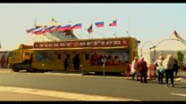 Moscow State Circus workshop for pupils
