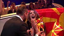 Live marriage proposal at Eurovision