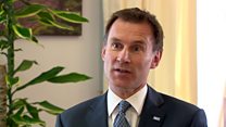 Jeremy Hunt says 'Lessons will be learnt'