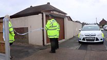 Police search garages for murdered girl