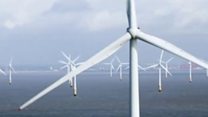 The world's biggest wind turbines have starting generating electricity off the Merseyside coast