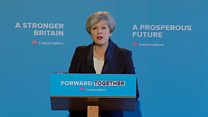 May putting forward 'vision of prosperity for future'