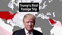 What's on agenda for Trump's first trip?