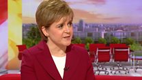 Nicola Sturgeon on Daily Mail and legs photo