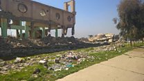 Churches and mosques left destroyed after IS rule