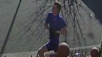 Killer driver captured running from scene