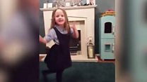 Video of hit-and-run death girl released