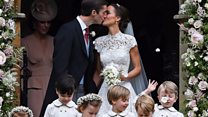 Pippa Middleton arrives at church