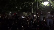 انتخابات ۹۶؛ شادمانی هوادارن حسن روحانی در مشهد