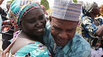 Chibok girls reunited with families