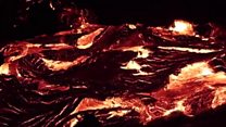 This lava flow in Hawaii is mesmerising