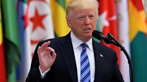 Trump: 'Drive out the terrorists'