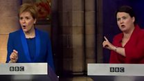 Leaders clash over Brexit and Indyref2