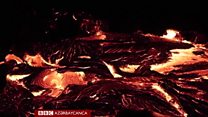 Hawaii-nin Kilauea vulkanının məftunedici lava axını