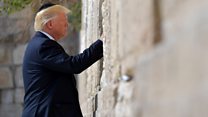 Trump visits Western Wall in Jerusalem