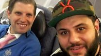 Muslim comedian who sat next to a Trump