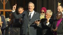 Manchester vigil poet: 'Choose love'