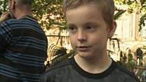 Children remember Manchester attack victims