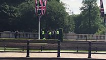 Man arrested outside Buckingham Palace
