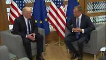 Визит Трампа в Европу: два Дональда не договорились