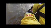 Watch: Man rescued from River Thames