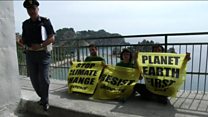 Activists gather as world leaders meet