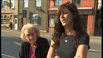 Un drigolion Bethesda yn poeni am yr ymddygiad gwrth-gymdeithasol