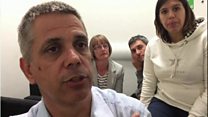 BA delays: Stranded in a bereavement room
